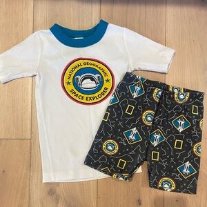 Hanna Andersson - National Geographic Space Explorer Kids Pajama Set, Size 6-7